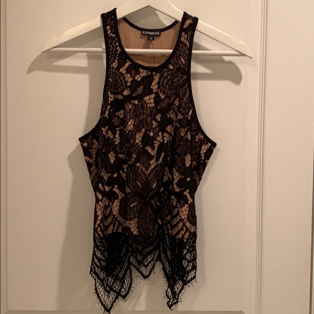 Express Lace Top - Picture 3 of 8